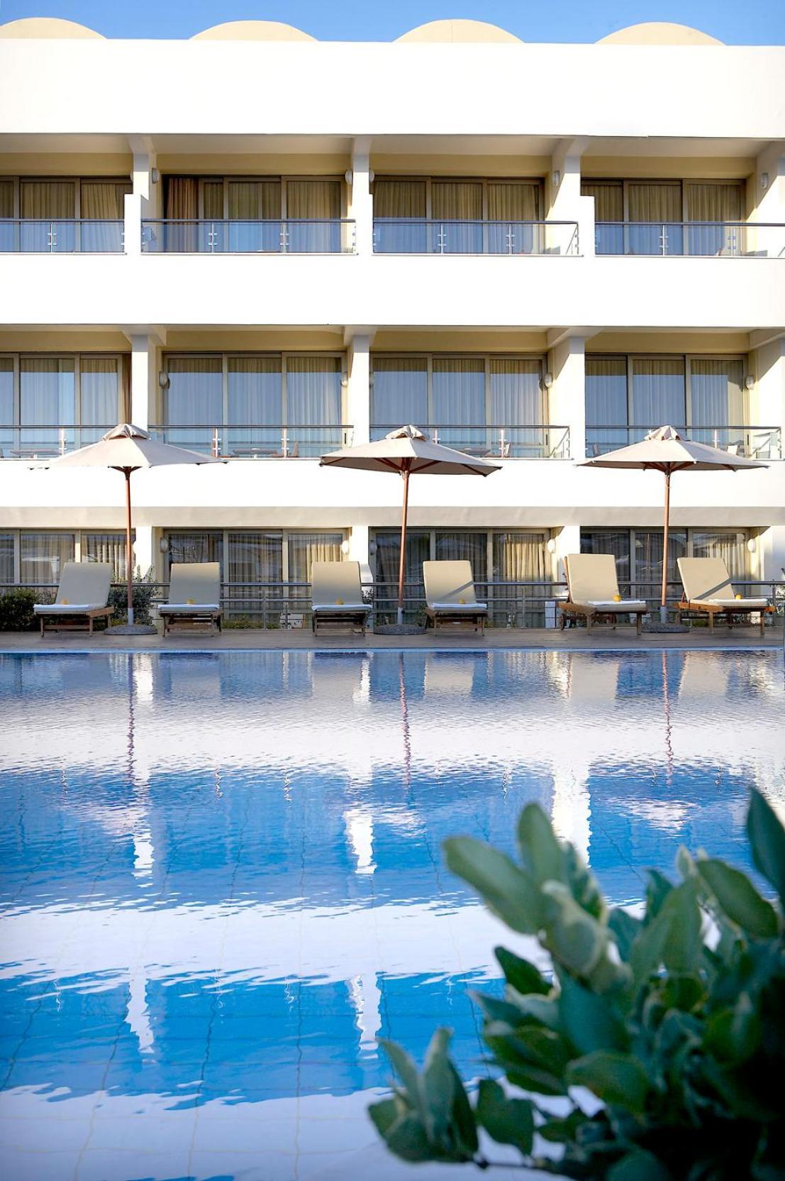 Thalassa Beach Resort & Spa (Adults Only) Agia Marina Dış mekan fotoğraf