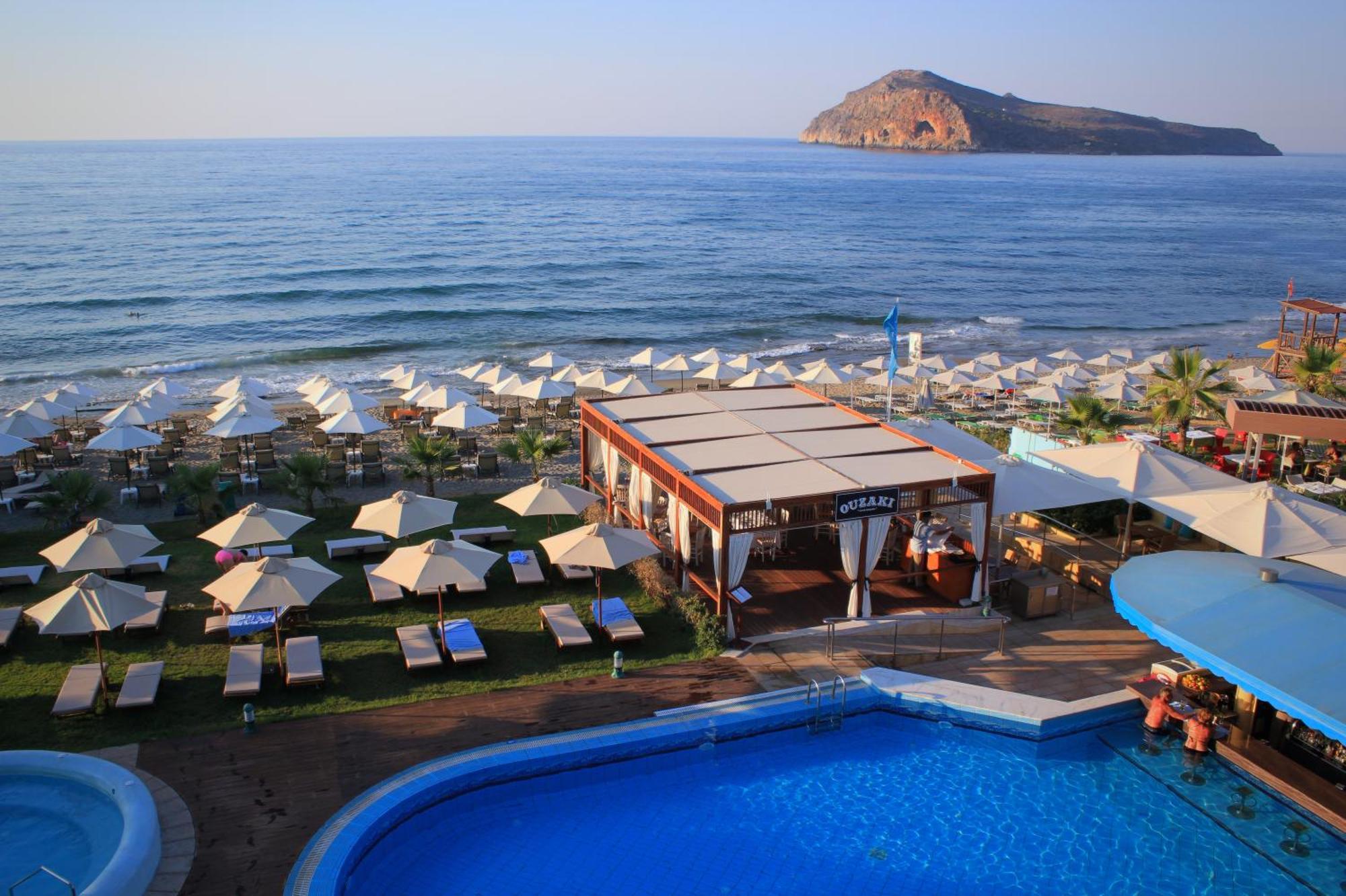 Thalassa Beach Resort & Spa (Adults Only) Agia Marina Dış mekan fotoğraf